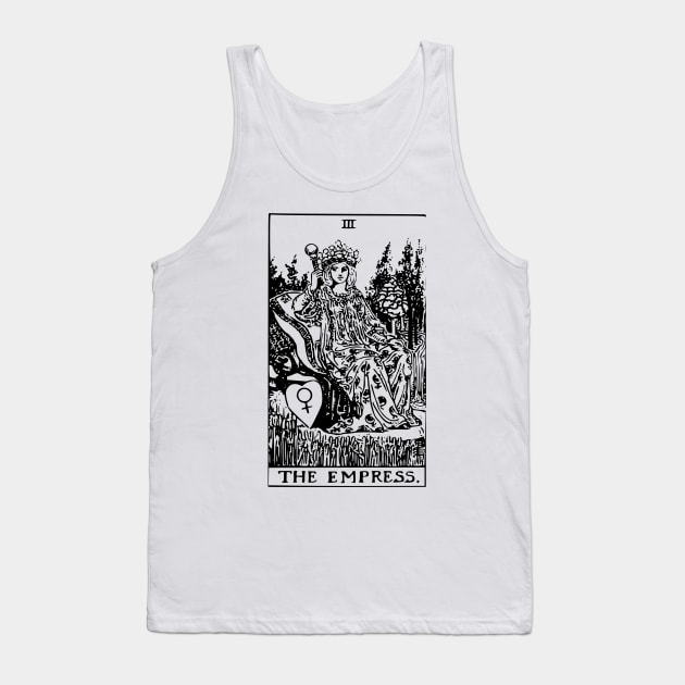 Tarot Card - The Empress Tank Top by isstgeschichte